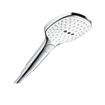 - HANSGROHE Raindance Select E120 słuchawka prysznicowa chrom / biały 26520400 - 26520400 - Łazienki Szydłowski