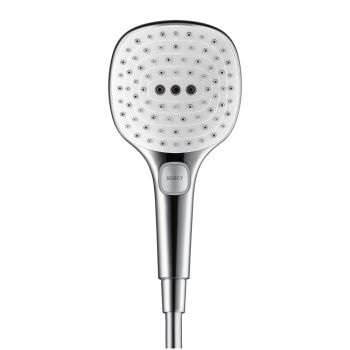 - HANSGROHE Raindance Select E120 słuchawka prysznicowa chrom / biały 26521400 - 26521400 - Łazienki Szydłowski
