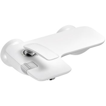  - KLUDI BALANCE bateria wannowo natryskowa biały/chrom 524459175 - 524459175 - Łazienki Szydłowski