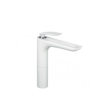  - KLUDI BALANCE Bateria umywalkowa, wysokość 27,2 cm, biały/chrom 522969175 - 522969175 - Łazienki Szydłowski