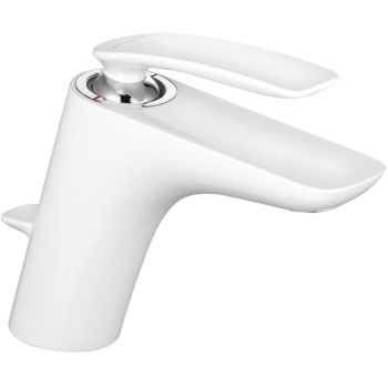 - KLUDI BALANCE bateria umywalkowa, biały/chrom 520239175 - 520239175 - Łazienki Szydłowski