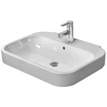 - DURAVIT Happy D.2 umywalka 65x50 cm biały połysk 2316650000 - 2316650000 - Łazienki Szydłowski