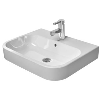 - DURAVIT Happy D.2 umywalka 60x46 cm stawiana biały połysk 2315600000 - 2315600000 - Łazienki Szydłowski