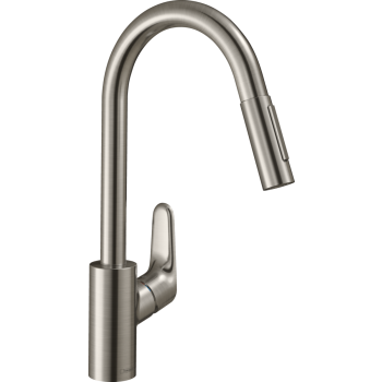 - HANSGROHE Focus bateria kuchenna kolor stal nierdzewna 31815800 - 31815800 - Łazienki Szydłowski