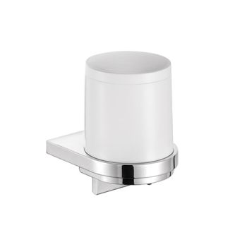 - KEUCO Moll dozownik mydła biały z uchwytem chrom 12752010100 - 12752010100 - Łazienki Szydłowski