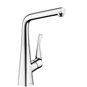 - HANSGROHE Metris bateria kuchenna pod okienna chrom 14823000 - 14823000 - Łazienki Szydłowski