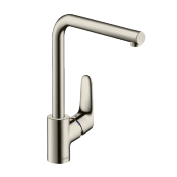 - HANSGROHE FOCUS bateria kuchenna kolor stal nierdzewna 31817800 - 31817800 - Łazienki Szydłowski