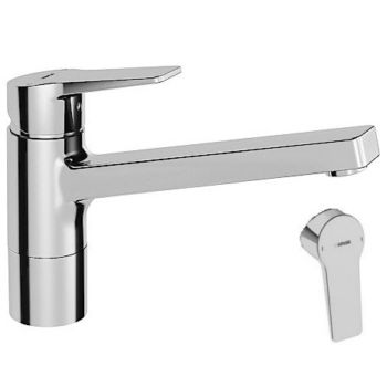 - HANSA TWIST Bateria kuchenna chrom 09142283 - 09142283 - Łazienki Szydłowski