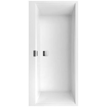 - VILLEROY&BOCH Squaro Edge 12 Wanna prostokątna 160 x 75 cm biała UBQ160SQE2DV01 - UBQ160SQE2DV-01 - Łazienki Szydłowski