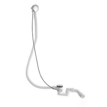  - DURAVIT D-Code Zestaw przelewowo-odpływowy chrom 790227000001000 - 790227000001000 - Łazienki Szydłowski