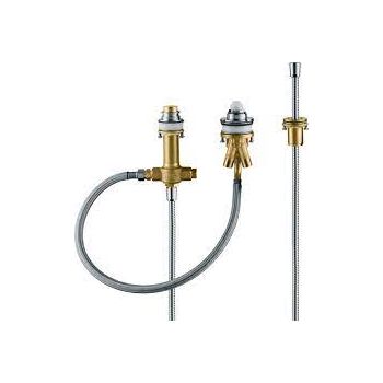 - HANSGROHE LOGIS Zestaw podstawowy do baterii 3-otworowej 13439180 - 13439180 - Łazienki Szydłowski