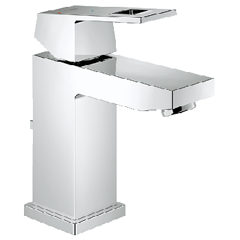  - GROHE- Eurocube bateria umywalkowa S-Size funkcja ES z EcoJoy, z zestawem odpływowym z cięgnem, chrom 2339000E - 2339000E - Łazienki Szydłowski
