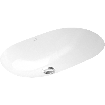  - VILLEROY&BOCH O.Novo Umywalka podblatowa 53 x 32 cm biała 41625001 - 41625001 - Łazienki Szydłowski