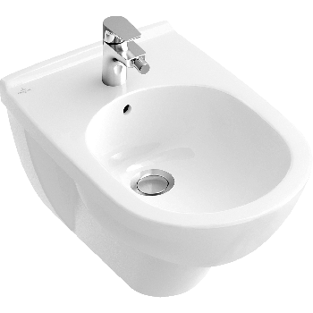 - VILLEROY&BOCH O.Novo Bidet wiszący 36 x 56 cm biały 54600001 - 54600001 - Łazienki Szydłowski