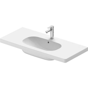  - DURAVIT D-Code Umywalka meblowa 105x48 cm biały połysk 03421000002 - 03421000002 - Łazienki Szydłowski