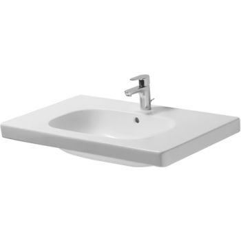  - DURAVIT D-Code Umywalka meblowa 85x48 cm, biały połysk 03428500002 - 03428500002 - Łazienki Szydłowski