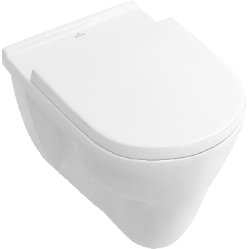 - VILLEROY&BOCH O.Novo miska WC wisząca z półką 36 x 56 cm biała 56621001 - 56621001 - Łazienki Szydłowski
