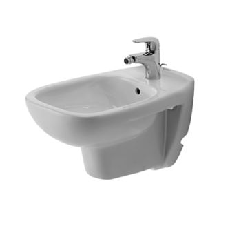  - DURAVIT D-Code Bidet wiszący 35,5x 54,5 cm biały połysk 22571500002 - 22571500002 - Łazienki Szydłowski
