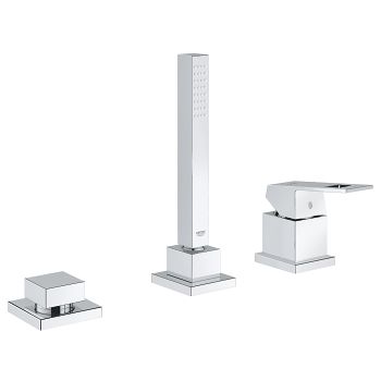  - GROHE-Eurocube trójotworowa kombinacja wannowa chrom 19966000 - 19966000 - Łazienki Szydłowski