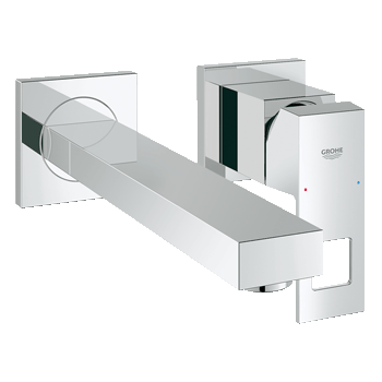  - GROHE-Eurocube 2 otworowa bateria umywalkowa M  chrom 23447000 - 23447000 - Łazienki Szydłowski
