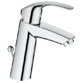 - GROHE-Eurosmart Bateria umywalkowa, rozmiar M chrom 2339310E - 2339310E - Łazienki Szydłowski