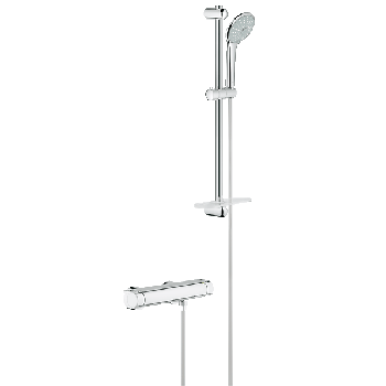 - GROHE-Grohtherm 2000 bateria prysznicowa z termostatem chrom 34195001 - 34195001 - Łazienki Szydłowski