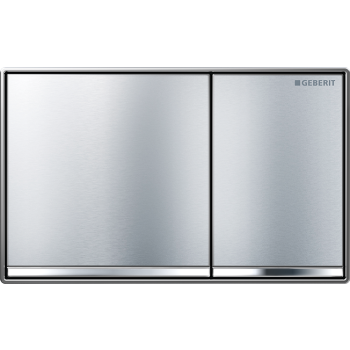 - GEBERIT Omega 60 Przycisk spłukujący przedni chrom szczotkowany 115081GH1 - 115.081.GH.1 OB - Łazienki Szydłowski