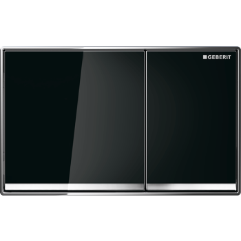 - GEBERIT Omega 60 Przycisk spłukujący przedni czarny 115081SJ1 - 115.081.SJ.1 - Łazienki Szydłowski