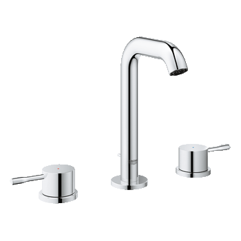  - GROHE-Essence New Trzyotworowa bateria umywalkowa rozmiar M chrom 20296001 - 20296001 - Łazienki Szydłowski