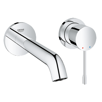  - GROHE-Essence bateria umywalkowa ścienna zasięg wylewki 18,3 cm chrom 19408001 - 19408001 - Łazienki Szydłowski