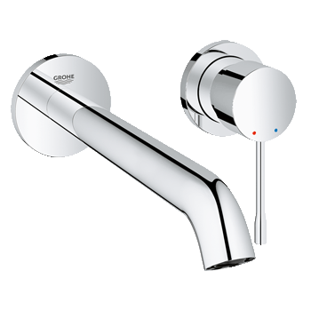  - GROHE-Essence bateria umywalkowa ścienna z długą wylewką 23cm, chrom 19967001 - 19967001 - Łazienki Szydłowski