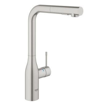 - GROHE- Essence New bateria kuchenna kolor stal nierdzewna 30270DC0 - 30270DC0 - Łazienki Szydłowski