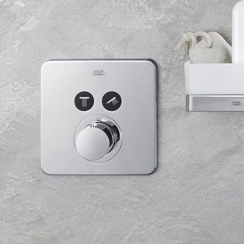 - AXOR ShowerSelect Bateria termostatyczna do 2 odbiorników chrom 36707000 - 36707000 - Łazienki Szydłowski
