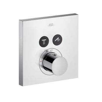  - AXOR Citterio E Termostat podtynkowy dla 2 odbiorników chrom 36715000 - 36715000 - Łazienki Szydłowski