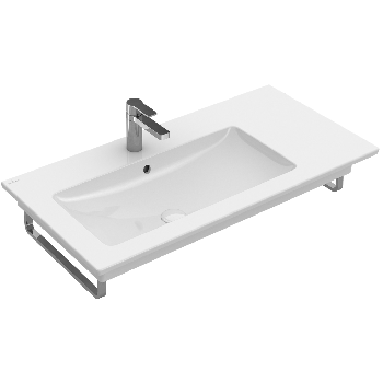 - VILLEROY&BOCH Venticello umywalka meblowa 100 x 50 cm biała z CeramicPlus 4134L1R1 - 4134L1R1 - Łazienki Szydłowski