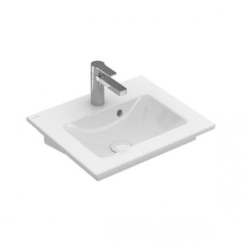 - VILLEROY&BOCH Venticello umywalka mała 50 x 42 cm biała z CeramicPlus 412450R1 - 412450R1 - Łazienki Szydłowski