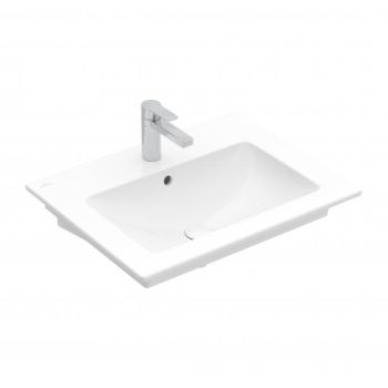 - VILLEROY&BOCH Venticello umywalka 65 x 50 cm biała z CeramicPlus 412465R1 - 412465R1 - Łazienki Szydłowski