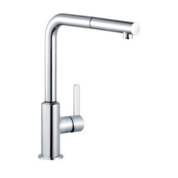 - KLUDI L-INE S Bateria kuchenna chrom 408510575 - 408510575 - Łazienki Szydłowski