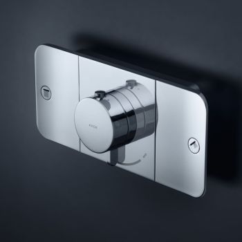  - AXOR One bateria prysznicowa z termostatem do 2 odbiorników, chrom 45712000 - 45712000 - Łazienki Szydłowski