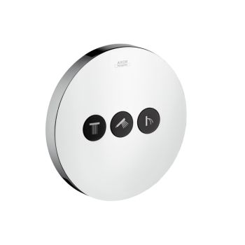 - Axor ShowerSelect Round Zawór odcinający do 3 odbiorników chrom 36727000 - 36727000 - Łazienki Szydłowski