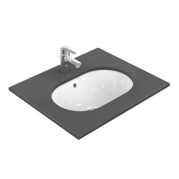 - IDEAL STANDARD Connect owalna umywalka pod blatowa 55x38 cm biała E504801 - E504801 - Łazienki Szydłowski
