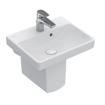 - VILLEROY&BOCH Avento Umywalka 45 x 37 cm biała z powłoką CeramicPlus 735845R1 - 735845R1 - Łazienki Szydłowski