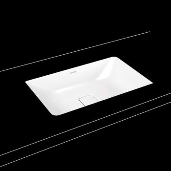 - KALDEWEI CONO 3087 umywalka podblatowa bez przelewu 56,8 x 38,2 cm biały 902306003001 - 902306003001 - Łazienki Szydłowski