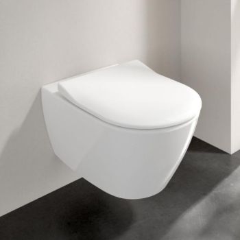 - VILLEROY&BOCH Subway 2.0 Zestaw WC z deską wolnoopadającą 37 x 56 cm biały 5614R201 - 5614R201 - Łazienki Szydłowski