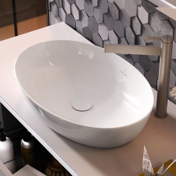 - VILLEROY & BOCH Artis Umywalka stojąca na blacie 61 x 41 cm biała 41986101 - 41986101 - Łazienki Szydłowski