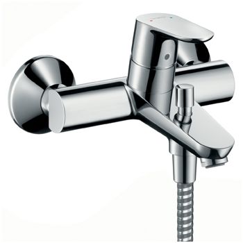 - HANSGROHE Focus E Bateria wannowa ścienna chrom 31940000 - 31940000 - Łazienki Szydłowski
