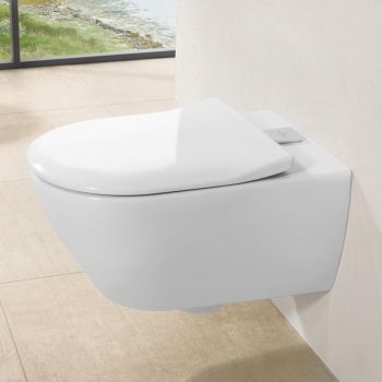  - VILLEROY&BOCH Subway 2.0 Miska lejowa 37 x 56cm biała z ceramicplus 5614A1R1 - 5614A1R1 - Łazienki Szydłowski