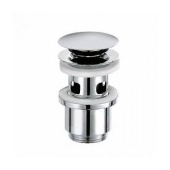  - KLUDI Korek PUSH-OPEN do umywalek z przelewem w kolorze chrom 104240500 - 1042405-00 - Łazienki Szydłowski