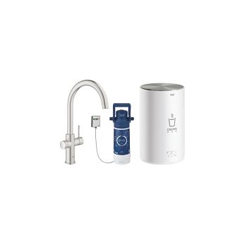 - GROHE-Red Duo bateria kuchenna Kolor stal nierdzewna 30083DC1 - 30083DC1 - Łazienki Szydłowski