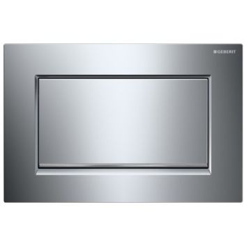 - GEBERIT Sigma 30 przycisk spłukujący chrom bł-chrom szczot.-chrom bł. 115893KY1 - 115.893.KY.1 - Łazienki Szydłowski
